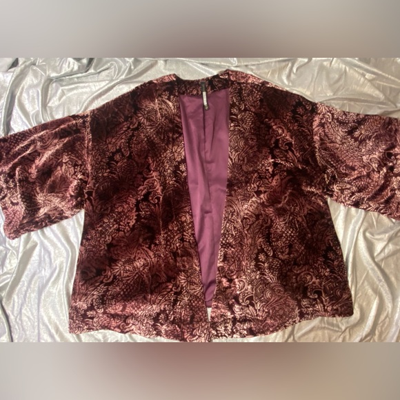 Plenty by Tracy Reece Velvet Drapey Cardigan - Picture 6 of 8